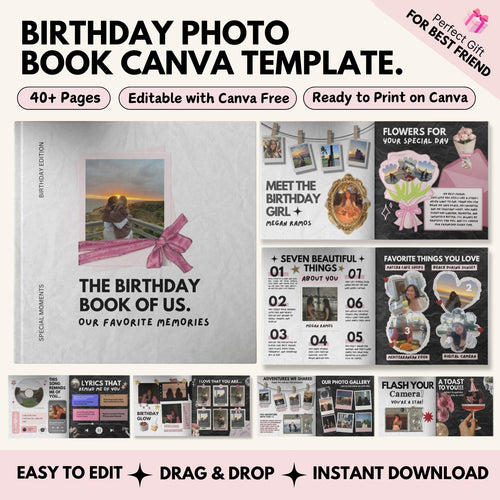 Best friend birthday photo book