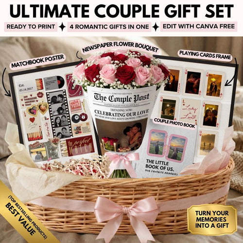 Couple gift bundle 4 in 1